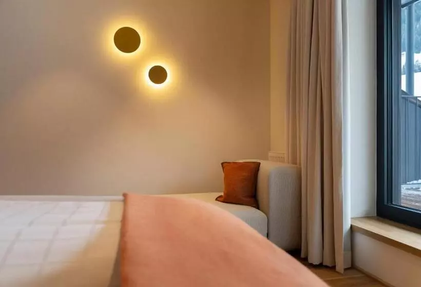 バルコニー付きデラックスルーム, Posthotel Lechtal