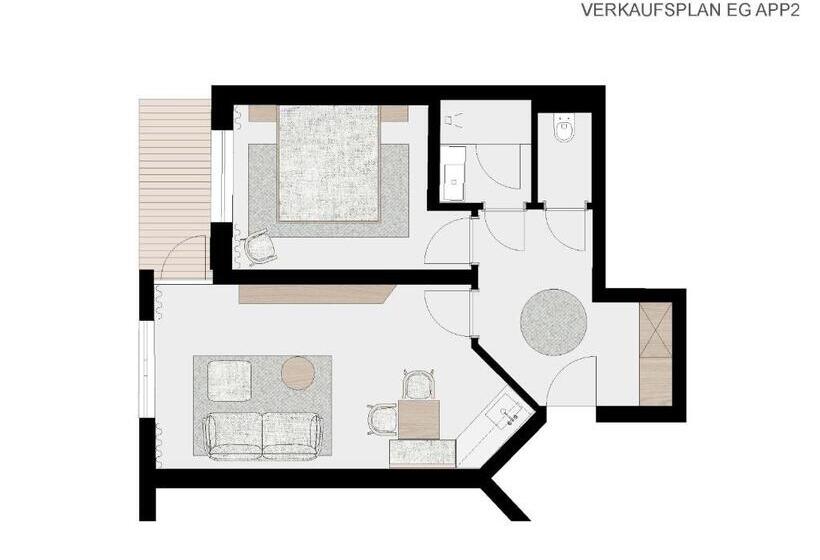 豪华套房, Posthotel Lechtal