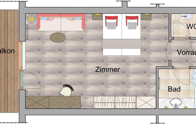 全景房标准间, Sport  Und Wellnesshotel Held 4 Sterne Superior