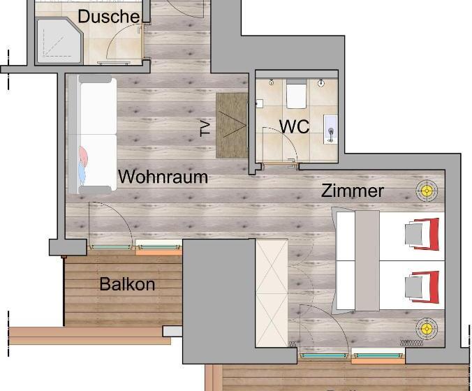 Comfort room with balcony, Sport  Und Wellnesshotel Held 4 Sterne Superior