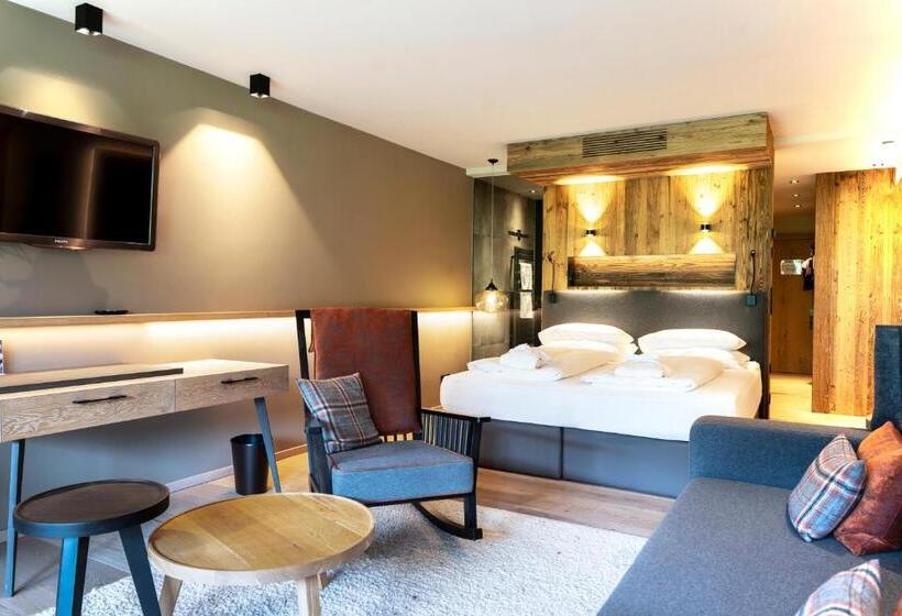 带露台的高档房间, Sport  Und Wellnesshotel Held 4 Sterne Superior