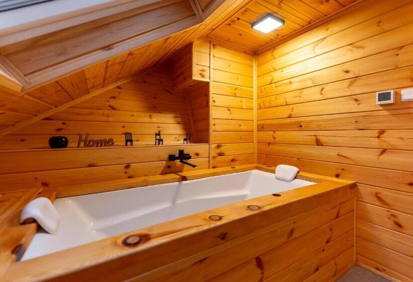 带1个卧室的高级公寓, Pension Koliba Komorní Lhotka