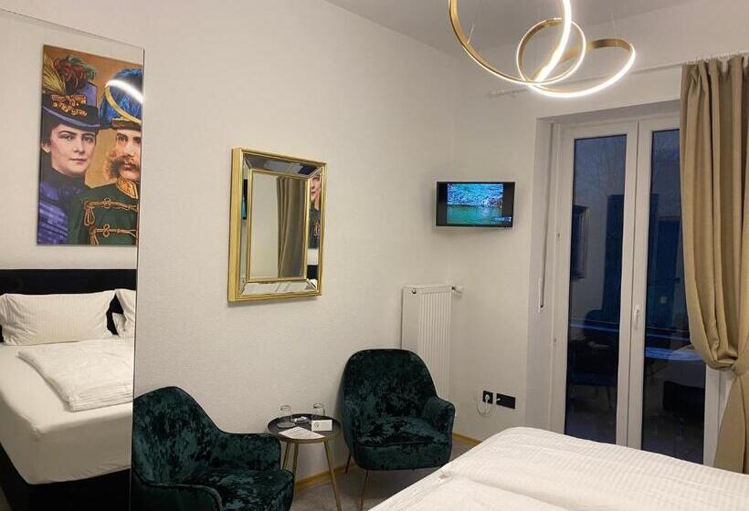 חדר סטנדרט עם מרפסת, Pension Und Ferienwohnung Frech