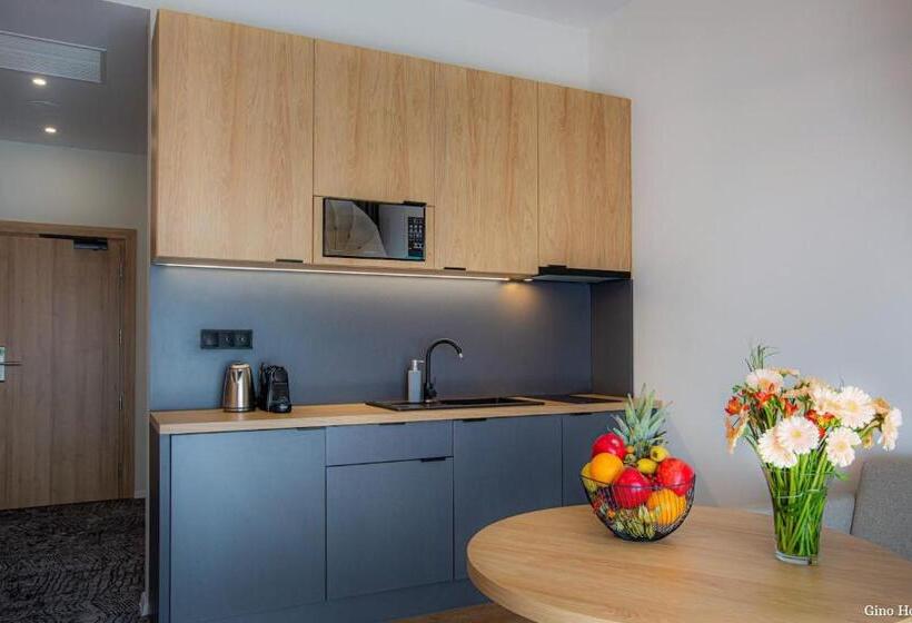 침실 1개 테라스 아파트, Bešeňová Gino Paradise Apartments With Aquapark