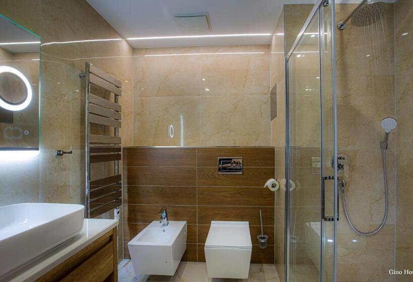 침실 1개 테라스 아파트, Bešeňová Gino Paradise Apartments With Aquapark