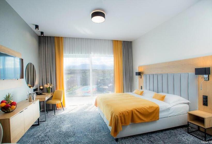 침실 1개 테라스 아파트, Bešeňová Gino Paradise Apartments With Aquapark