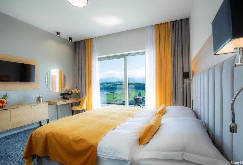 침실 1개 테라스 아파트, Bešeňová Gino Paradise Apartments With Aquapark