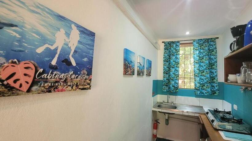 דירת חדר נוף לגינה, Cabinas Corazon