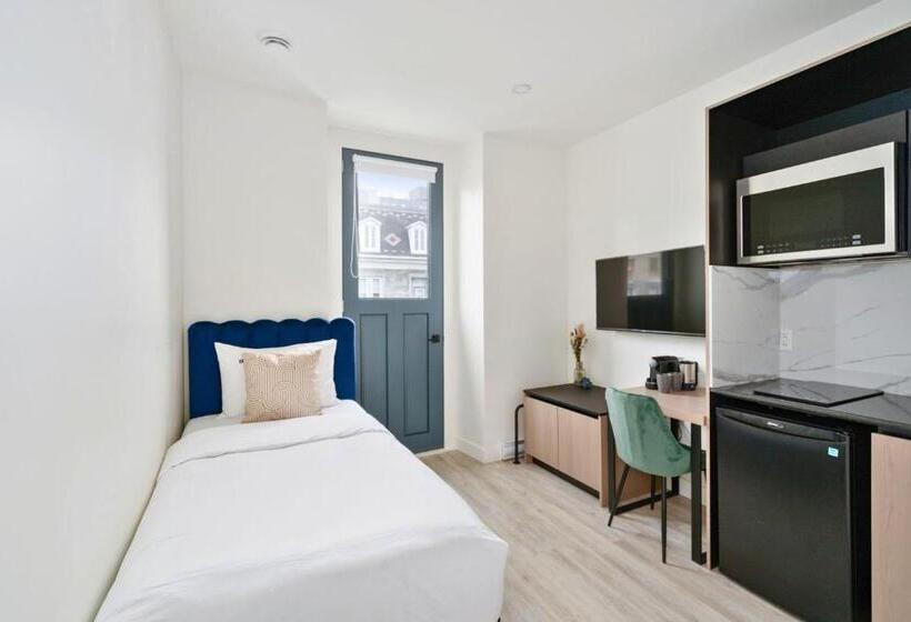 エコノミーシングルルーム, Clouds Lofts   Quartier Latin