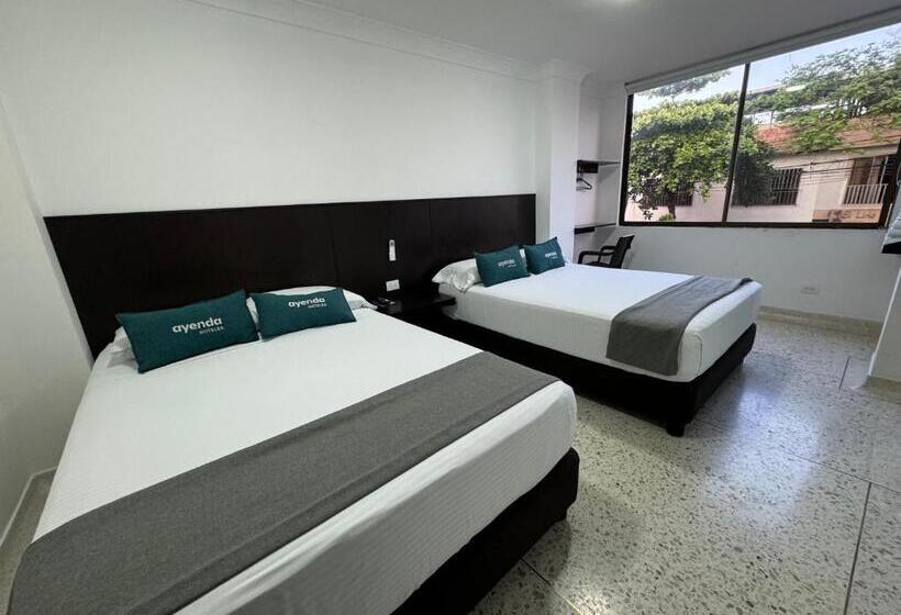 اتاق استاندارد چهار تخته, Mar Inn Cali