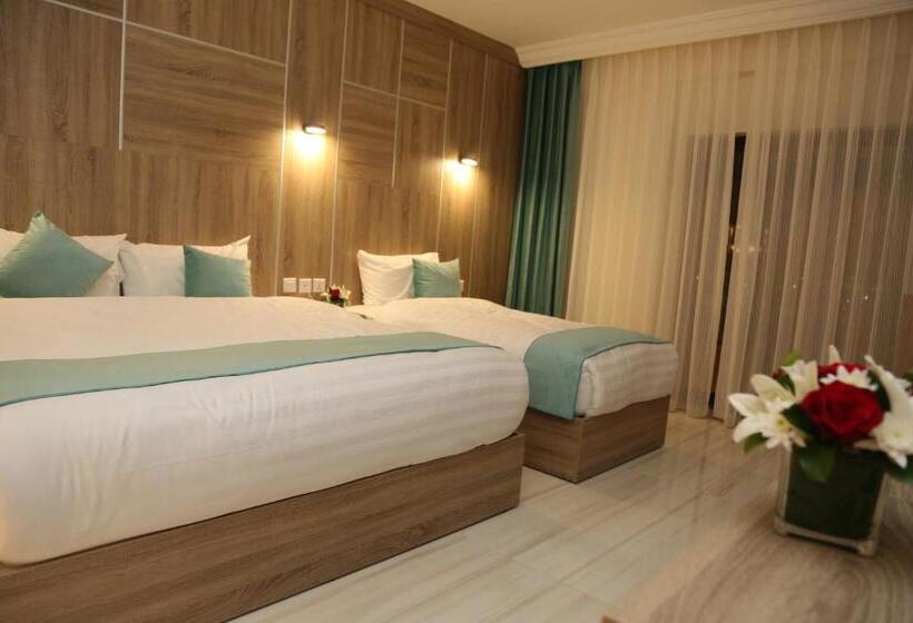 اتاق لوکس سه تخته, Turquoise