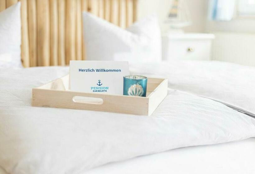 اتاق استاندارد با بالکن, Pension Zur Regatta