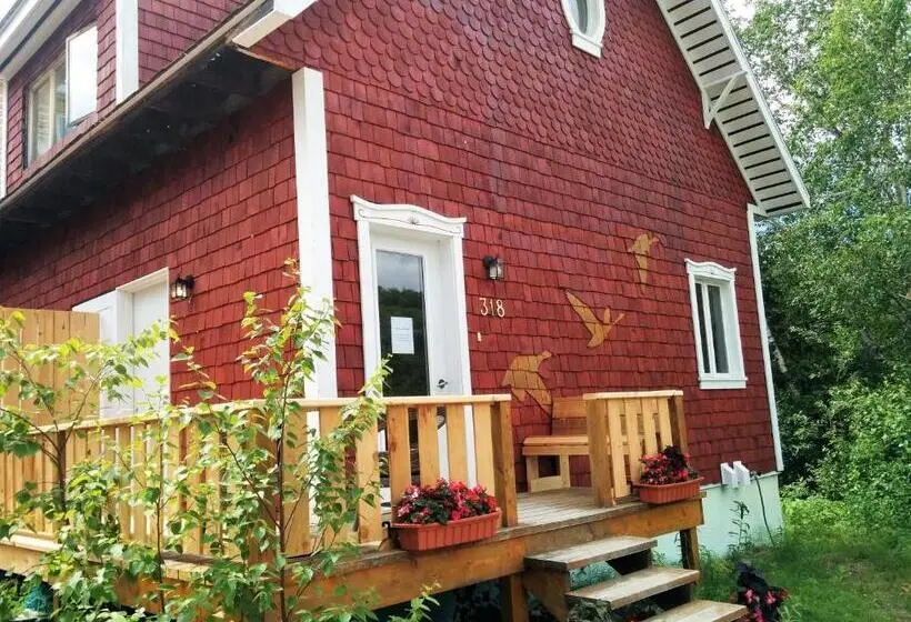 キングサイズベッドのスーペリアルーム, Au Cachalot Caché Le Gîte Hôtel