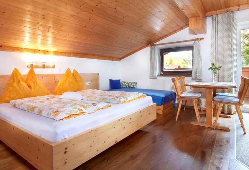 庭の見える1ベッドルームアパートメント, Haus Obermühle