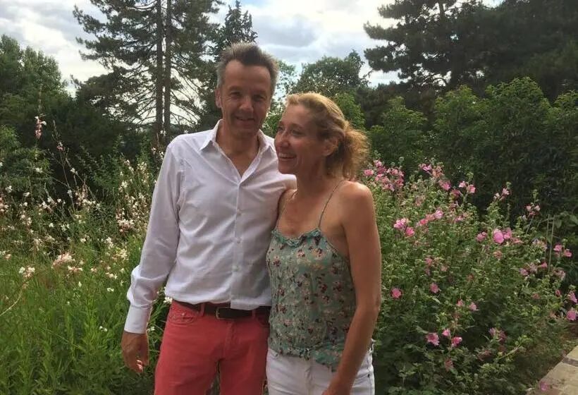 اتاق استاندارد با تراس, Denis & Virginie   Château à Pied   Parking Gratuit