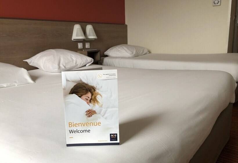 חדר סטנדרט לשלושה, Ace Hotel Poitiers