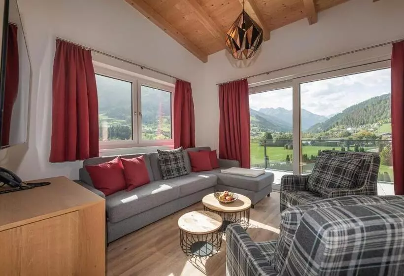 １ベッドルームペントハウスアパート, Alpenparks Hotel Montana Matrei