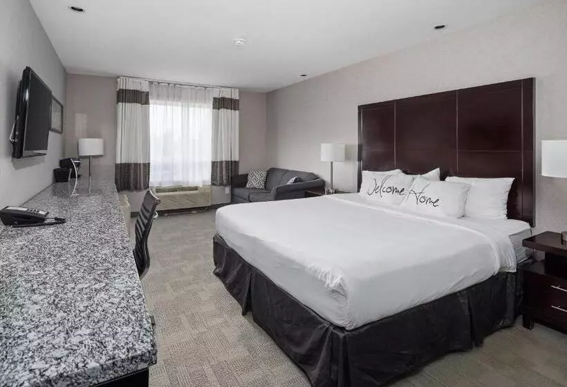 キングサイズベッドのスタンダードルーム, Home Inn & Suites Yorkton