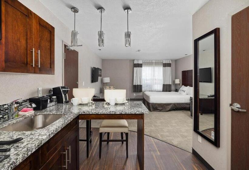 חדר סטנדרט מותאם לאדם עם מוגבלויות, Home Inn & Suites Yorkton