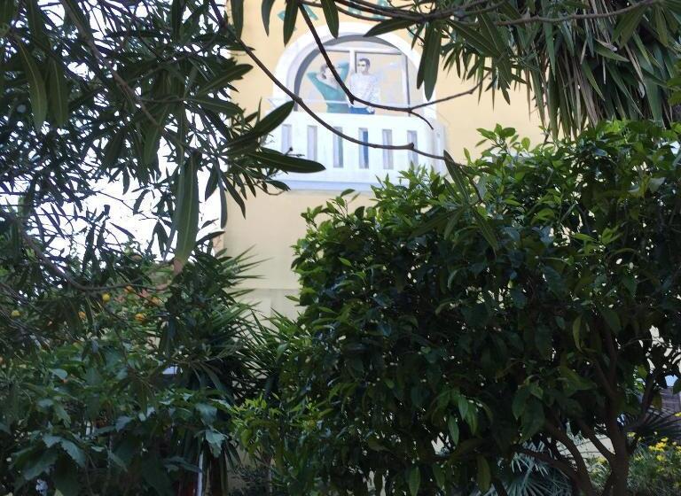 חדר סטנדרט נוף לים עם מרפסת, Hôtel Paradis