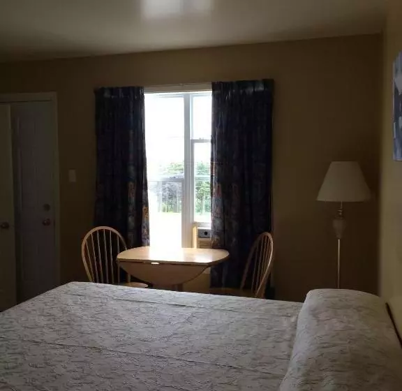 キングサイズベッドのスタンダードルーム, Motel Le Panorama