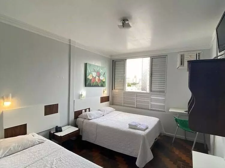 Deluxe Kolmen Hengen Huone, Oscar Palace Hotel Centro De Tubarão