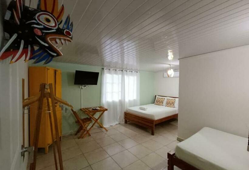 غرفة قياسية مطلّة علي الحديقة, Hostel Travelers Chitre