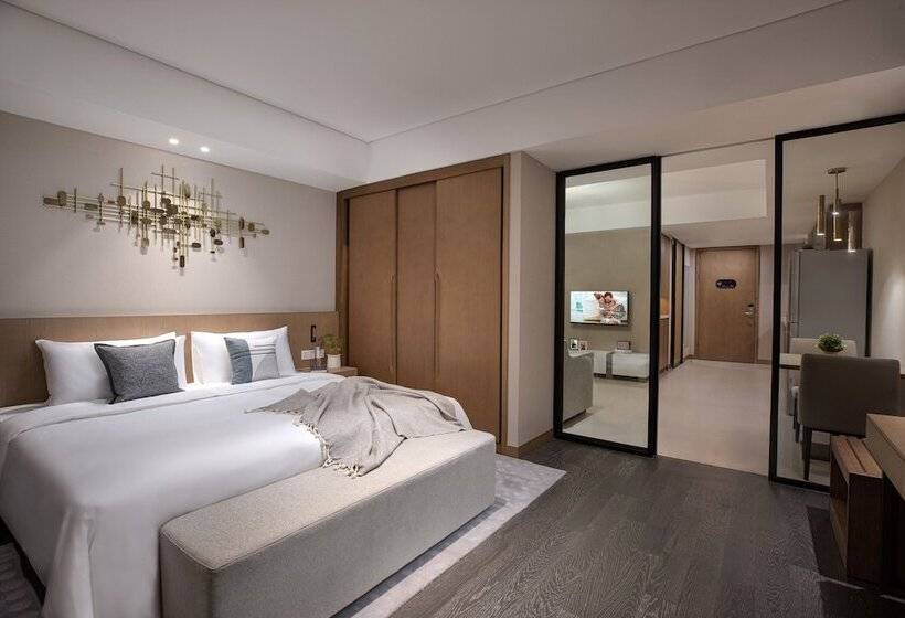 Апартаменты Deluxe 1 Спальня, Citadines New District Wuxi