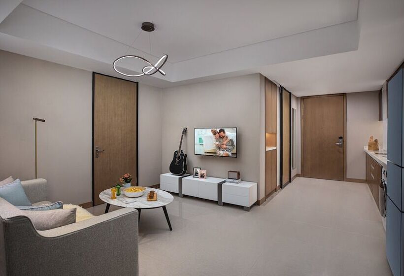 침실 1개 디럭스 아파트, Citadines New District Wuxi