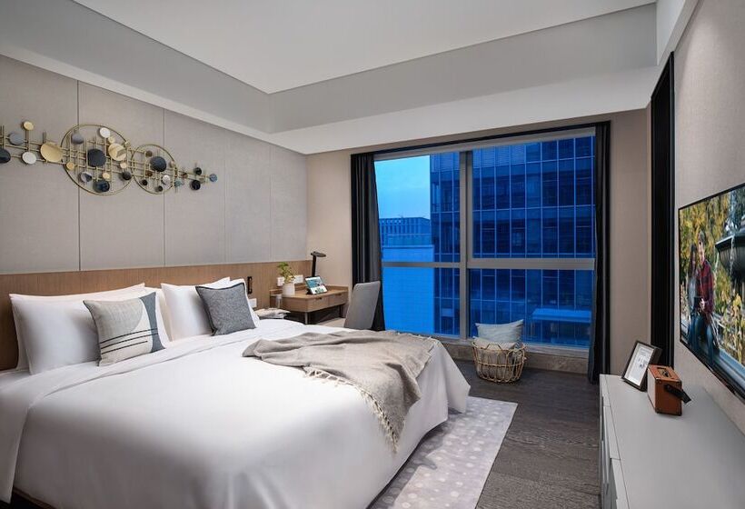 침실 2개 디럭스 아파트, Citadines New District Wuxi