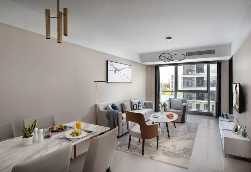 2ベッドルームデラックスアパートメント, Citadines New District Wuxi