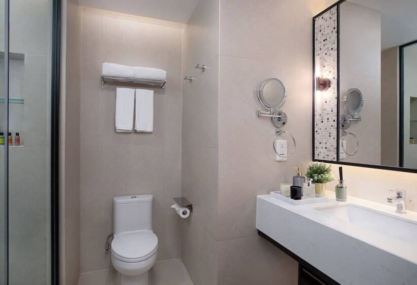 침실 2개 디럭스 아파트, Citadines New District Wuxi