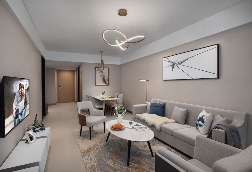 Апартаменты Deluxe 2 Спальни, Citadines New District Wuxi