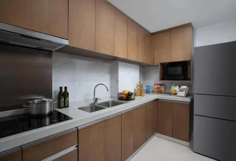 1ベッドルームのデラックスアパートメント, Citadines New District Wuxi
