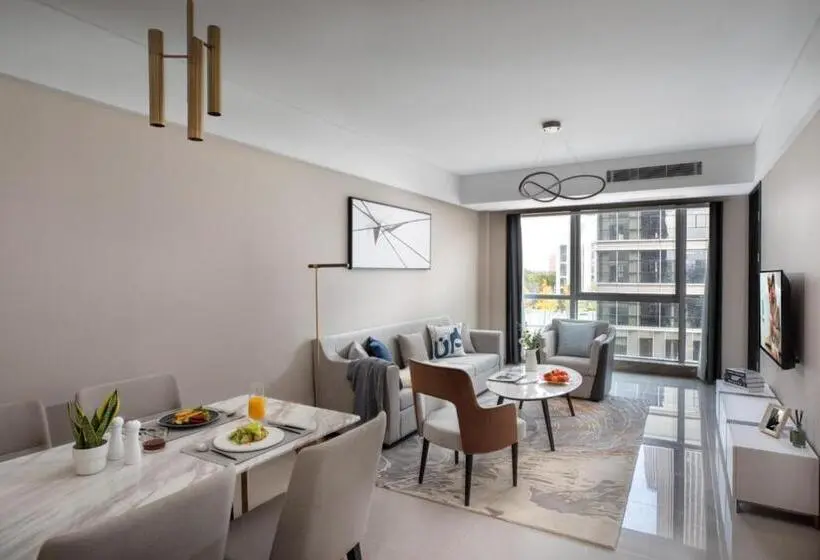 2ベッドルームデラックスアパートメント, Citadines New District Wuxi