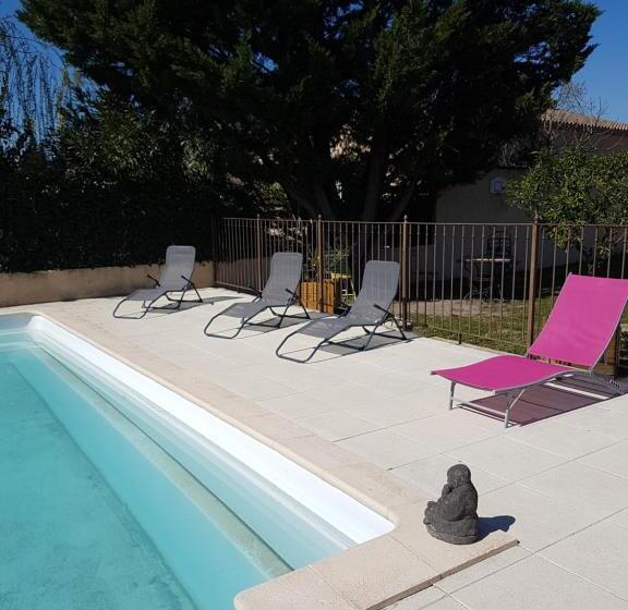 Standard room with outdoor bath, Fleur De Garance