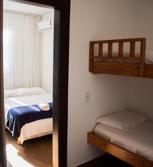 חדר סטנדרט לארבעה, Beach House Floripa