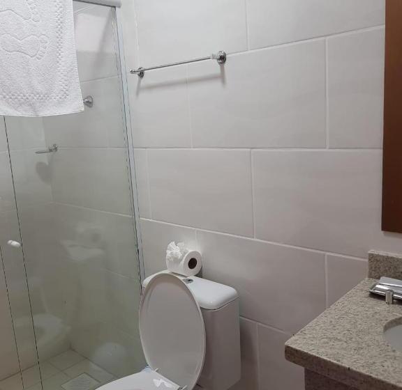 חדר לארבעה סטנדרטי עם מרפסת, Beach House Floripa