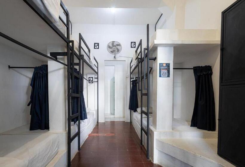 共用房间的床, Media Luna Hostel