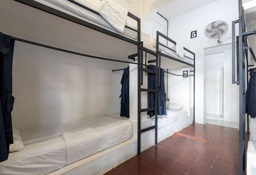 共用房间的床, Media Luna Hostel