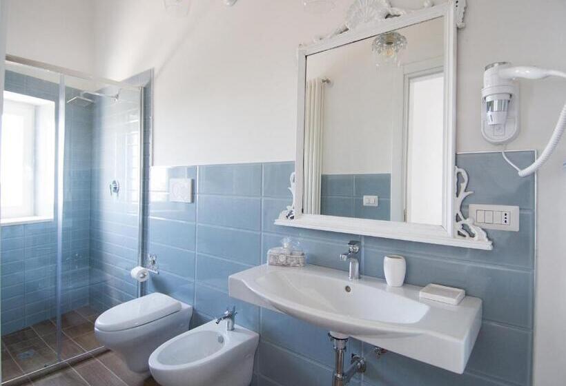 חדר דלוקס עם מרפסת נוף לים, Biancadamare