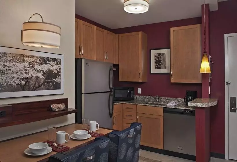 ダブルベッドのスタンダードスタジオ, Residence Inn Arlington Capital View