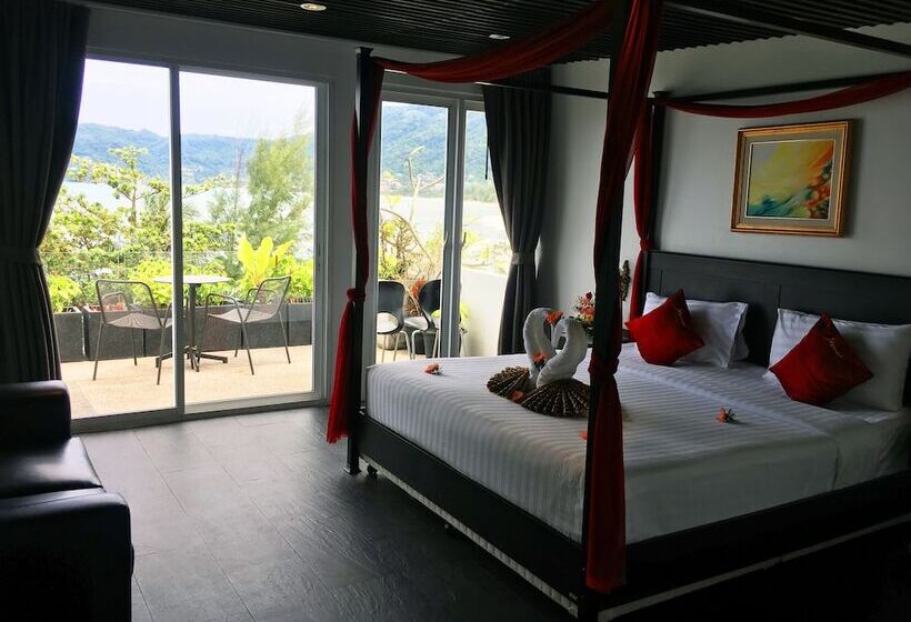 침실 1개 바다 전망 아파트, The Front Hotel And Apartments