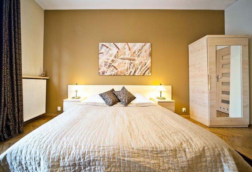 带1个卧室的豪华公寓, 4seasons﻿ Apartments Cracow