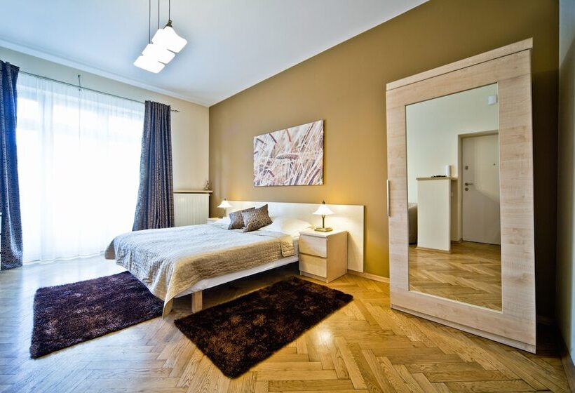 带1个卧室的豪华公寓, 4seasons﻿ Apartments Cracow