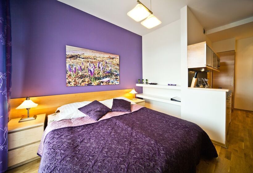 带1个卧室的豪华公寓, 4seasons﻿ Apartments Cracow