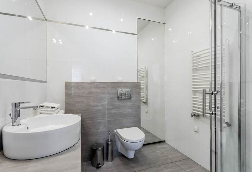 带1个卧室的豪华公寓, 4seasons﻿ Apartments Cracow