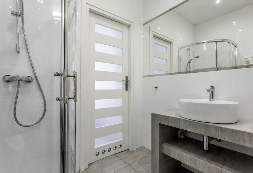 带1个卧室的豪华公寓, 4seasons﻿ Apartments Cracow