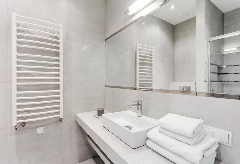 带1个卧室的豪华公寓, 4seasons﻿ Apartments Cracow