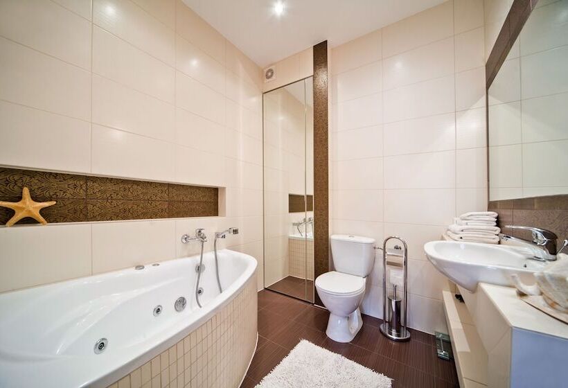 带1个卧室的豪华公寓, 4seasons﻿ Apartments Cracow